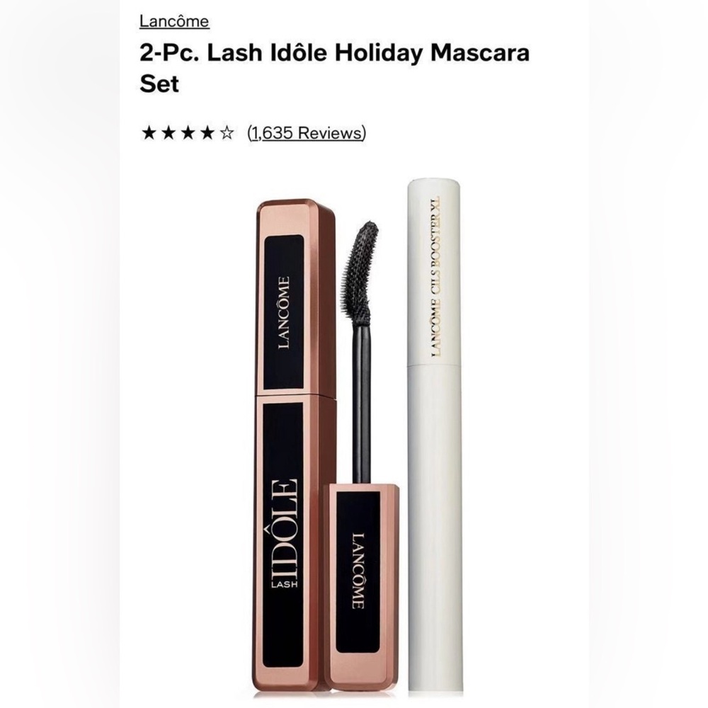 Lancome Gift Set w/full sized Lash Idole and Cils Booster XL